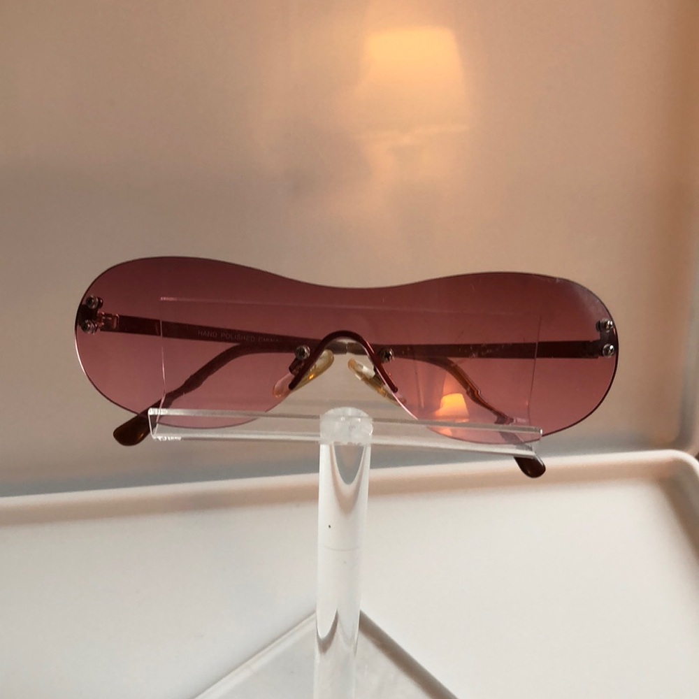 Rose Colored Y2K Sunglasses from 2000s